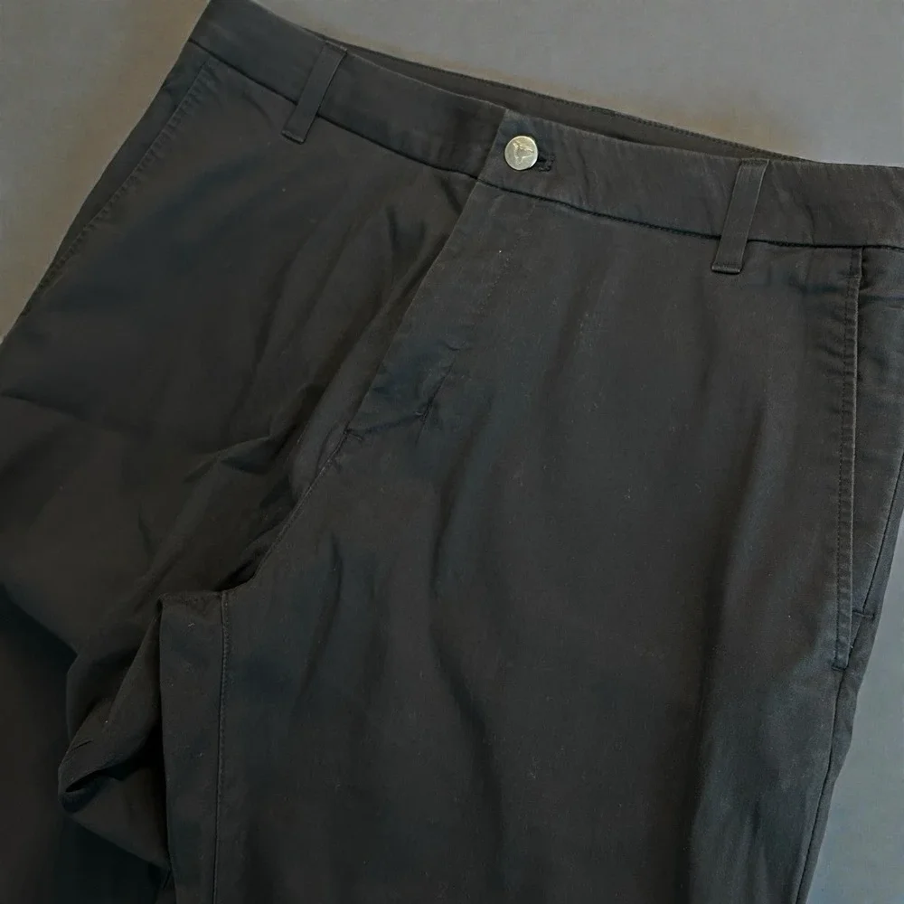 Mens birddogs Dark Blue Navy Pants‎ 34x28 Stretch Lined Golf Performance